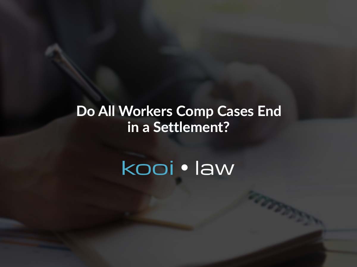 Do All Workers Comp Cases End in a Settlement?