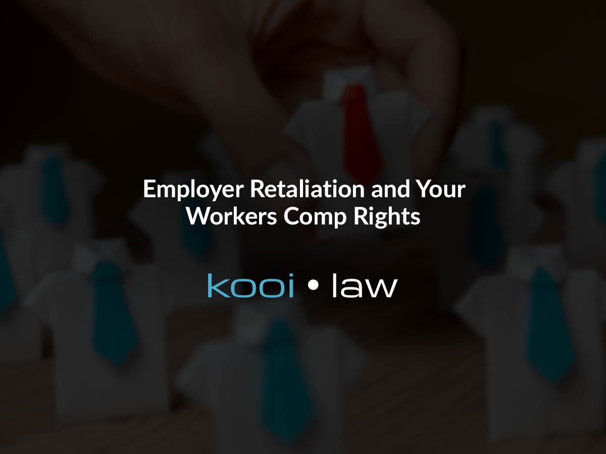 Employer Retaliation and Your Workers Comp Rights